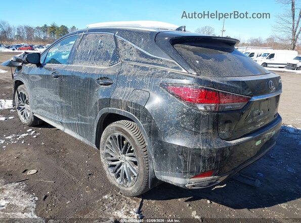 2T2HZMDA6NC318815 2022 LEXUS RX 350 Black Tył lewy