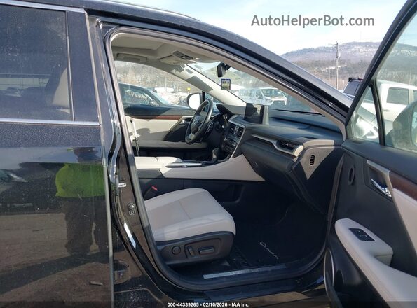 2T2HZMDA7LC249596 2020 LEXUS RX 350 Black Вид салону спереду