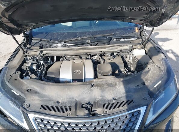 2T2HZMDA7LC249596 2020 LEXUS RX 350 Black Вид ззаду