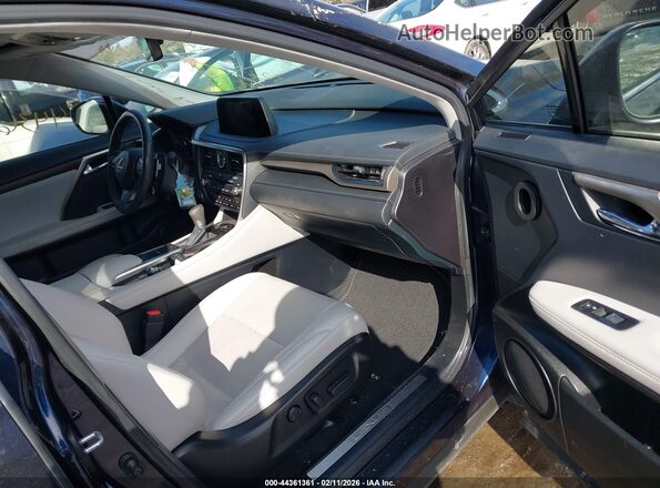 2T2HZMDA7NC366386 2022 LEXUS RX 350 Blue Front interior view