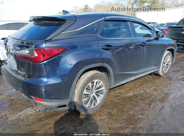 2T2HZMDA7NC366386 2022 LEXUS RX 350 Blue Rear right