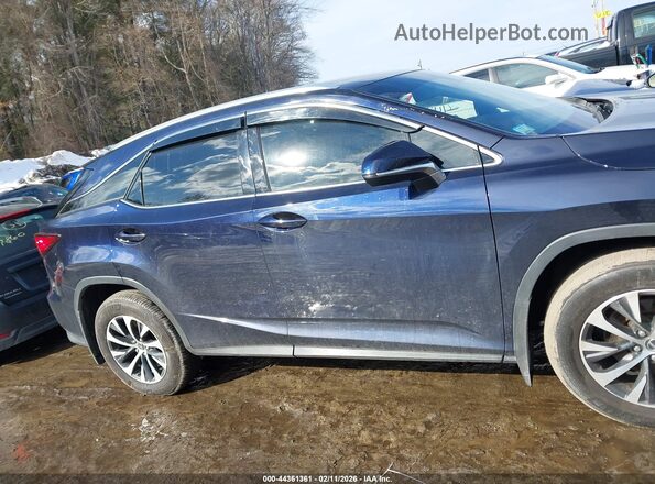 2T2HZMDA7NC366386 2022 LEXUS RX 350 Blue Rear interior view