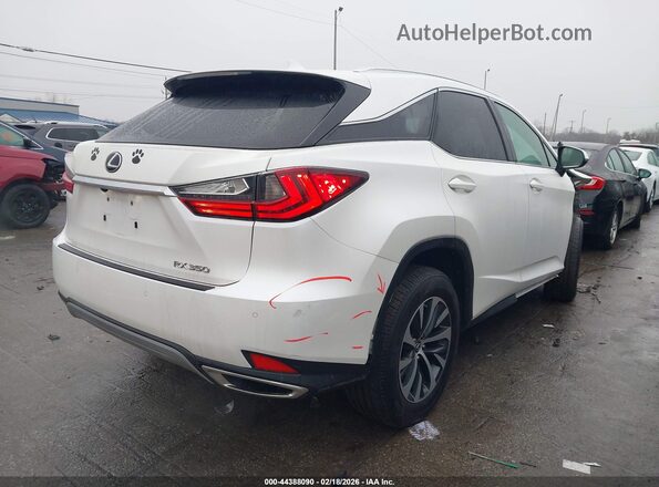 2T2HZMDA8LC253687 2020 LEXUS RX 350 White Задня права чверть