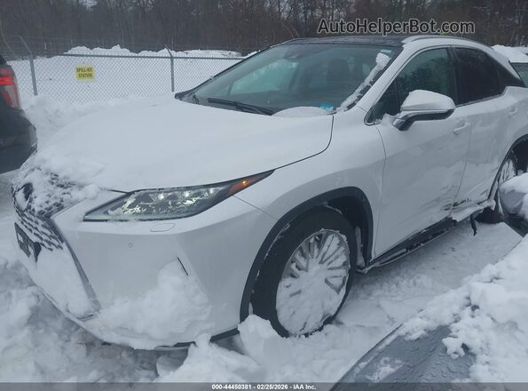 2T2JGMDA0NC084209 2022 LEXUS RX 450H Белый Передняя левая четверть