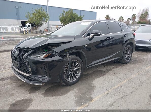 2T2SZMDA9LC219358 2020 LEXUS RX 350 Black Przód lewy