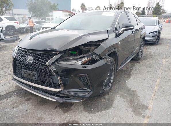 2T2SZMDA9LC219358 2020 LEXUS RX 350 Black Widok z przodu