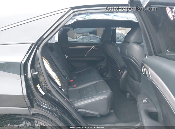 2T2SZMDA9LC219358 2020 LEXUS RX 350 Black Widok naklejki z numerem VIN