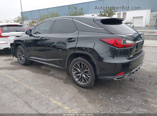 2T2SZMDA9LC219358 2020 LEXUS RX 350 Black Tył lewy
