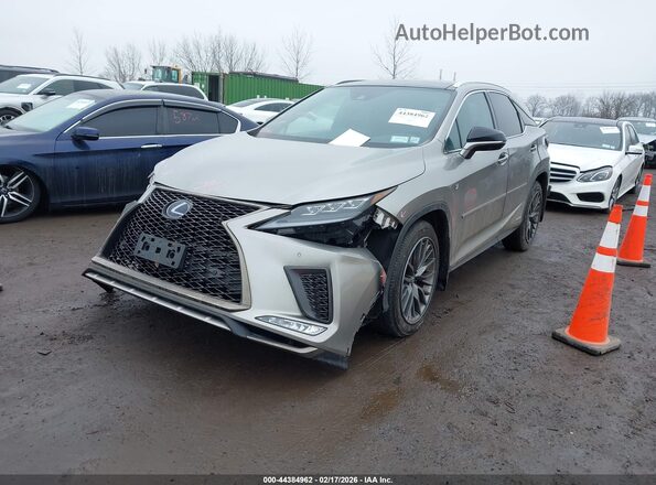 2T2YGMDAXLC051570 2020 LEXUS RX 450H Beige Передня ліва чверть