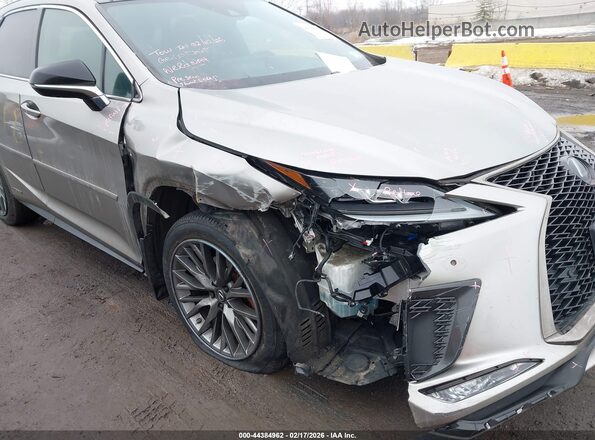 2T2YGMDAXLC051570 2020 LEXUS RX 450H Beige Вид спереду