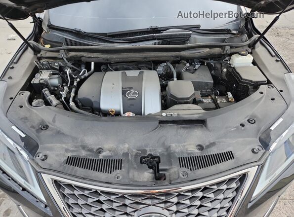 2T2YZMDA5LC240590 2020 LEXUS RC Black ძრავის განყოფილების ხედი