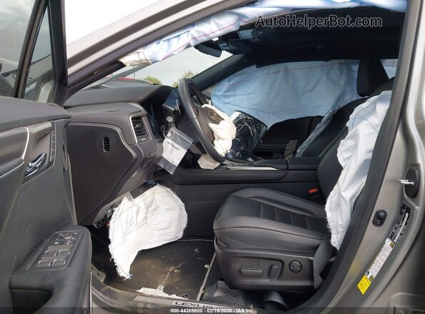 2T2YZMDA7MC299206 2021 LEXUS RX 350 Silver Widok wnętrza z przodu
