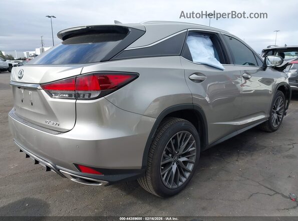 2T2YZMDA7MC299206 2021 LEXUS RX 350 Silver Tył prawy