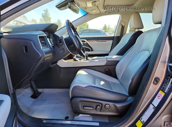 2T2ZZMCA0HC082446 2017 LEXUS RX Gray Vista interior delantera