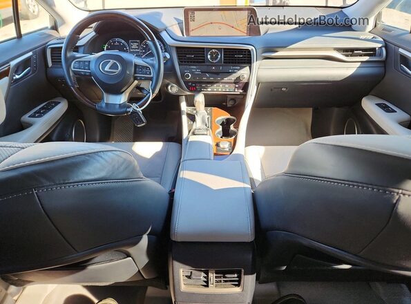 2T2ZZMCA0HC082446 2017 LEXUS RX Gray Vista del salpicadero