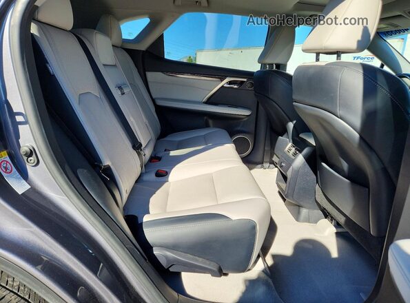 2T2ZZMCA0HC082446 2017 LEXUS RX Gray Vista de los asientos traseros