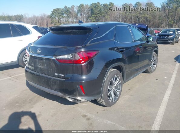 2T2ZZMCA2JC101813 2018 LEXUS RX 350 Black Tył prawy