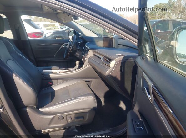 2T2ZZMCA2JC101813 2018 LEXUS RX 350 Black Widok wnętrza z przodu