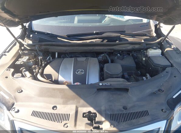 2T2ZZMCA2JC101813 2018 LEXUS RX 350 Black Widok z tyłu