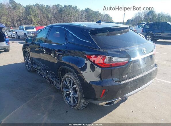2T2ZZMCA2JC101813 2018 LEXUS RX 350 Black Tył lewy