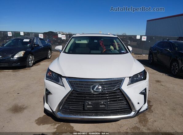 2T2ZZMCA2JC117008 2018 LEXUS RX 350 White Vista del cuadro de instrumentos