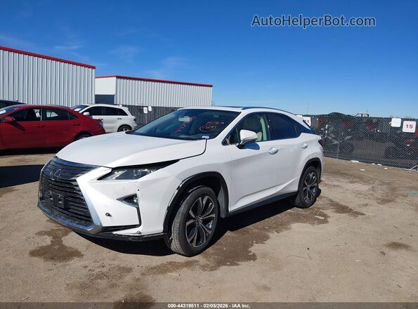 2T2ZZMCA2JC117008 2018 LEXUS RX 350 White Vista tres cuartos delantera izquierda