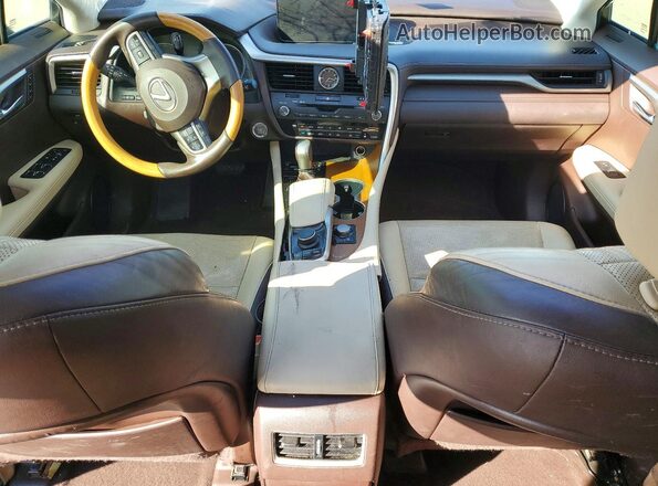 2T2ZZMCA3GC007965 2016 LEXUS RX Cream Vista del salpicadero