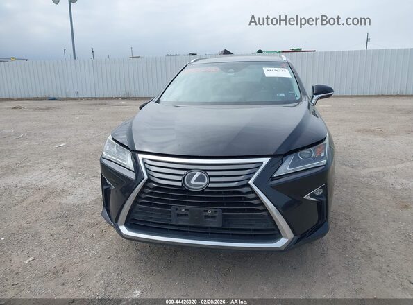 2T2ZZMCA3GC017525 2016 LEXUS RX 350 Black Widok zestawu wskaźników