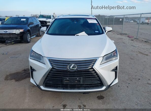 2T2ZZMCA3JC094497 2018 LEXUS RX 350 White Вид панелі приладів