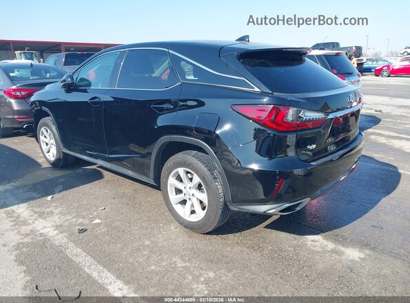 2T2ZZMCA4HC057646 2017 LEXUS RX 350 Black უკანა მარცხენა