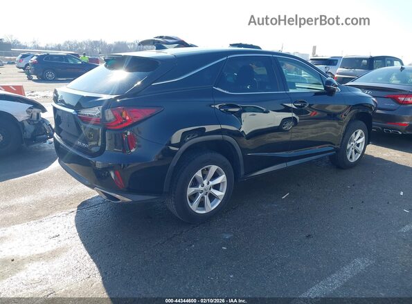 2T2ZZMCA4HC057646 2017 LEXUS RX 350 Black უკანა მარჯვენა