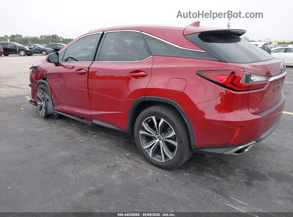 2T2ZZMCA4JC102915 2018 LEXUS RX 350 Red Trasero izquierdo