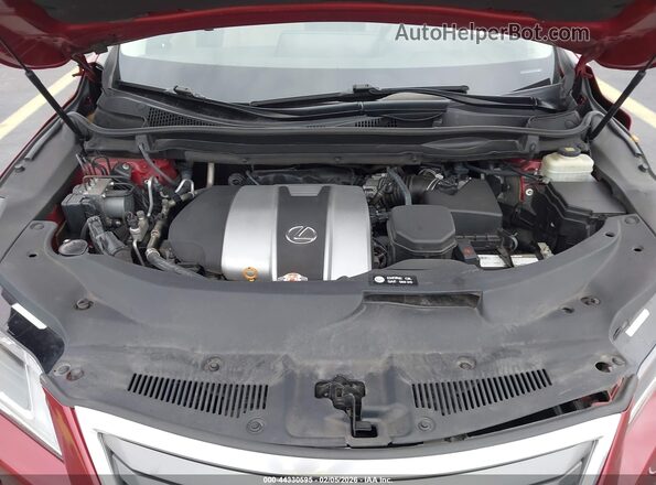 2T2ZZMCA4JC102915 2018 LEXUS RX 350 Red Vista trasera
