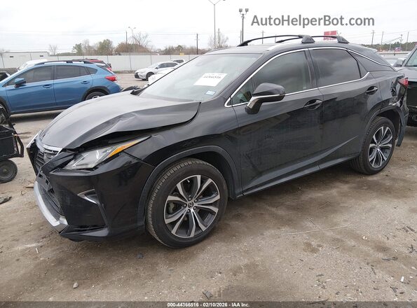 2T2ZZMCA5JC104477 2018 LEXUS RX 350 Черный Передняя левая четверть