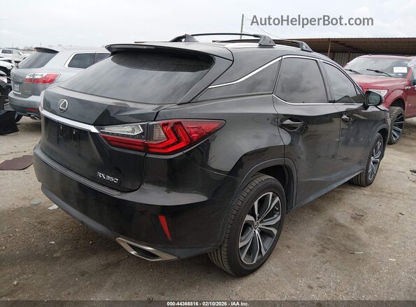2T2ZZMCA5JC104477 2018 LEXUS RX 350 Черный Задняя правая четверть