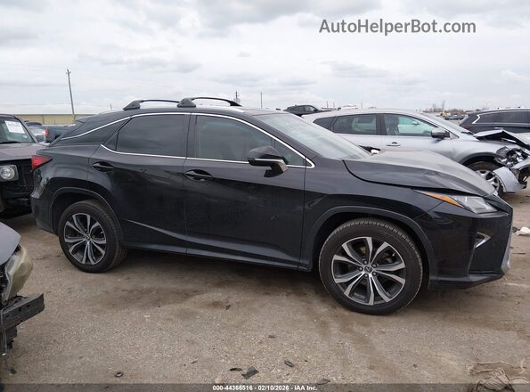 2T2ZZMCA5JC104477 2018 LEXUS RX 350 Черный Вид задней части салона