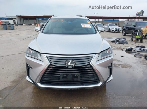 2T2ZZMCA5JC110280 2018 LEXUS RX 350 Серебряный Вид задней части салона
