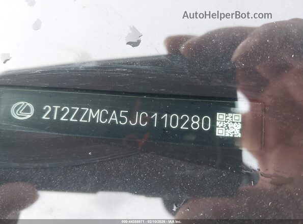 2T2ZZMCA5JC110280 2018 LEXUS RX 350 Серебряный 