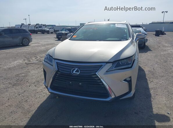 2T2ZZMCA6GC017101 2016 LEXUS RX 350 Tan Вид щитка приладів