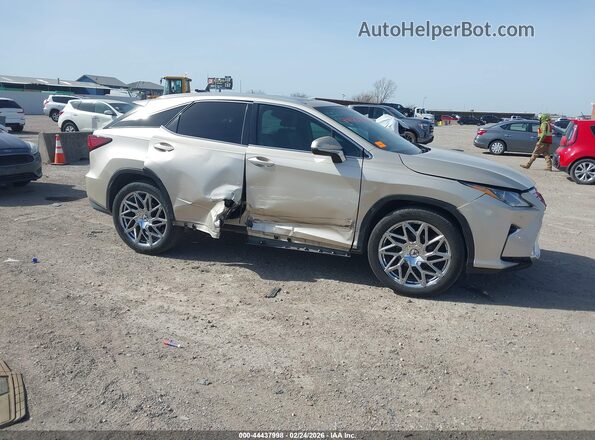 2T2ZZMCA6GC017101 2016 LEXUS RX 350 Tan Вид задньої частини салону