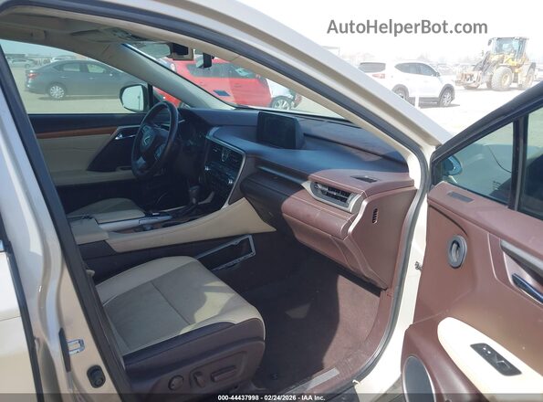 2T2ZZMCA6GC017101 2016 LEXUS RX 350 Tan Вид салону спереду