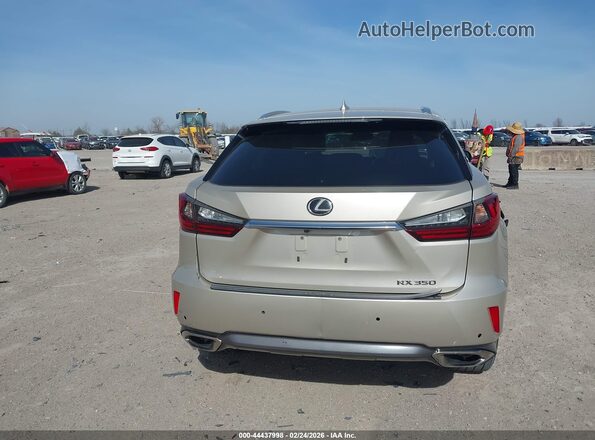 2T2ZZMCA6GC017101 2016 LEXUS RX 350 Tan 