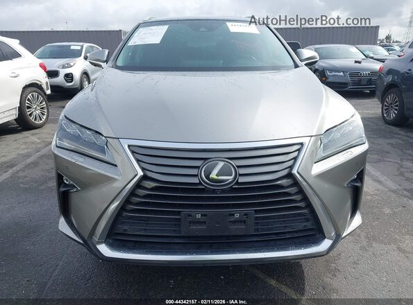 2T2ZZMCA6JC101880 2018 LEXUS RX 350 Серебряный Вид щитка приборов