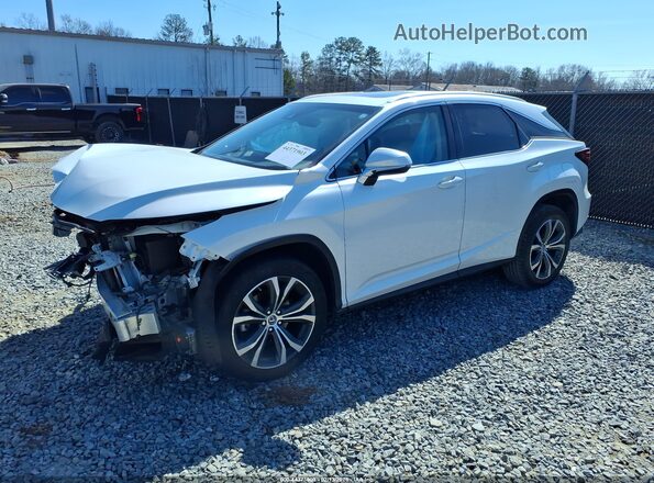 2T2ZZMCA6JC113107 2018 LEXUS RX 350 White Vista tres cuartos delantera izquierda