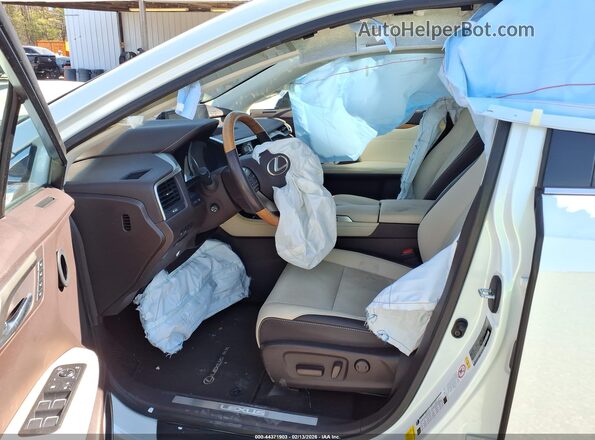 2T2ZZMCA6JC113107 2018 LEXUS RX 350 White Vista interior delantera