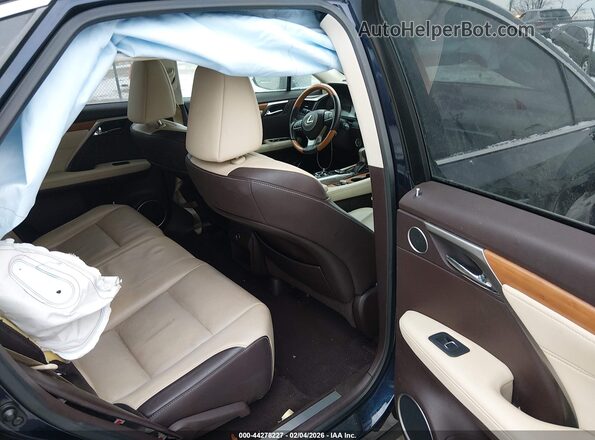 2T2ZZMCA7GC005345 2016 LEXUS RX 350 Dark Blue Вид наклейки з VIN-кодом