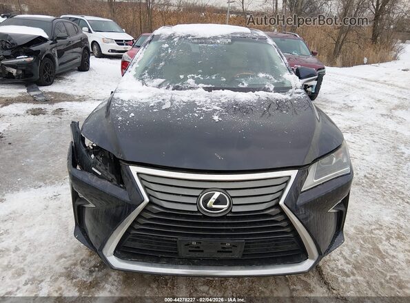 2T2ZZMCA7GC005345 2016 LEXUS RX 350 Dark Blue Вид щитка приладів