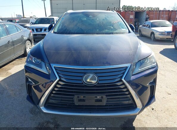 2T2ZZMCA8GC018296 2016 LEXUS RX 350 Blue Instrument cluster view