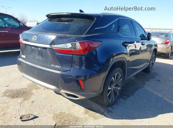 2T2ZZMCA8GC018296 2016 LEXUS RX 350 Blue Rear right