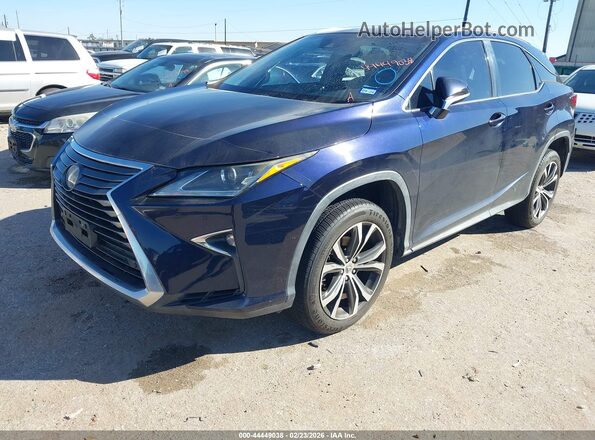 2T2ZZMCA8GC018296 2016 LEXUS RX 350 Blue Front left